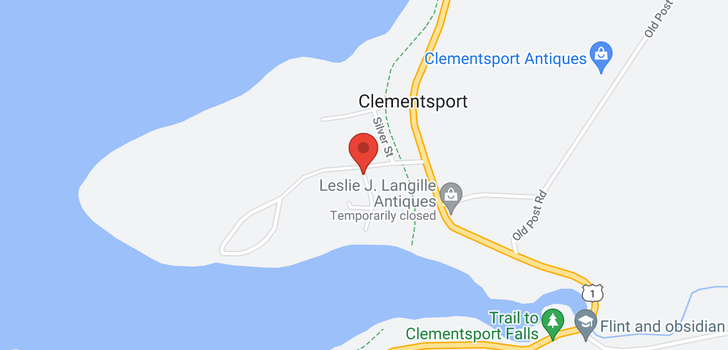 map of 1130 West Clementsport Road